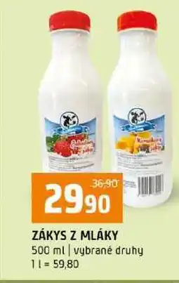 Terno ZÁKYS Z MLÁKY 500 ml vybrané druhy nabídka