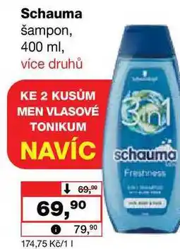 Barvy a laky drogerie Schauma šampon nabídka