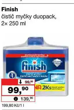 Barvy a laky drogerie Finish čistič myčky duopack nabídka
