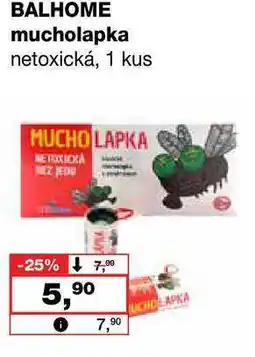 Barvy a laky drogerie BALHOME mucholapka netoxická, 1 kus nabídka