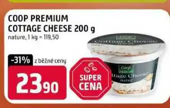 Terno COOP PREMIUM COTTAGE CHEESE 200 g nature nabídka