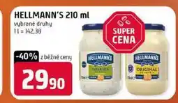 Terno HELLMANN'S 210 ml vybrané druhy nabídka