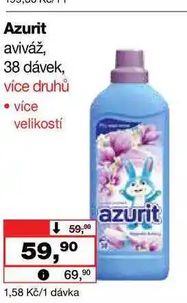 Barvy a laky drogerie Azurit aviváž, 38 dávek nabídka