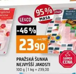 Terno PRAŽSKÁ ŠUNKA NEJVYŠŠÍ JAKOSTI nabídka
