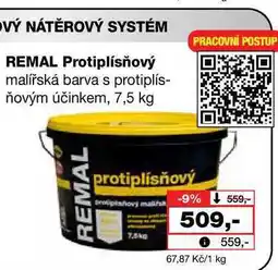 Barvy a laky drogerie REMAL Protiplísňový malířská barva s protiplísňovým účinkem nabídka