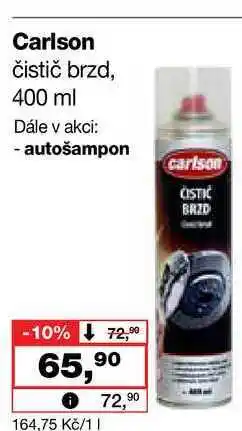 Barvy a laky drogerie Carlson čistič brzd nabídka