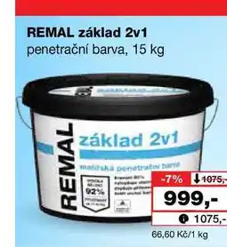 Barvy a laky drogerie REMAL základ 2v1 penetrační barva nabídka