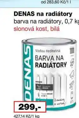 Barvy a laky drogerie DENAS na radiátory barva na radiátory nabídka