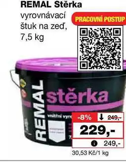 Barvy a laky drogerie REMAL Stěrka vyrovnávací štuk na zeď nabídka