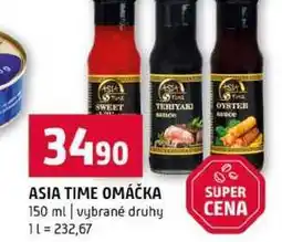 Terno ASIA TIME OMÁČKA 150 ml vybrané druhy nabídka