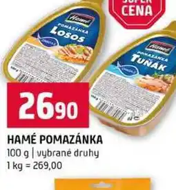 Terno HAMÉ POMAZÁNKA 100 g vybrané druhy nabídka