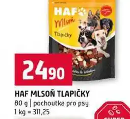 Terno HAF MLSON TLAPIČKY 80 g pochoutka pro psy nabídka