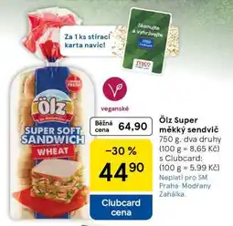 Tesco Ölz Super měkký sendvič nabídka
