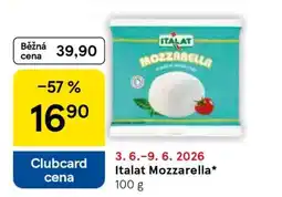 Tesco ITALAT Mozzarella nabídka