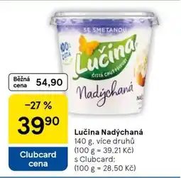 Tesco Lučina Nadýchaná nabídka