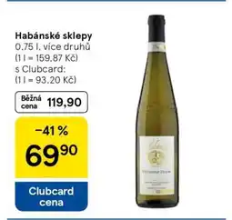 Tesco Habánské sklepy nabídka