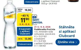 Tesco Poděbradka ProLinie nabídka
