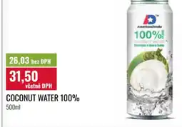 Ratio Coconut water 100% nabídka