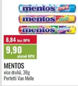 Ratio Mentos nabídka