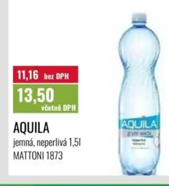 Ratio Aquila jemná, neperlivá nabídka