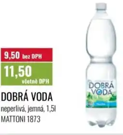 Ratio Dobrá voda neperlivá, jemná nabídka