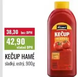 Ratio Kečup hamé sladký, ostrý nabídka