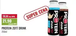 Ratio Protein zott drink nabídka