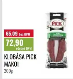 Ratio Klobása pick Makoi nabídka