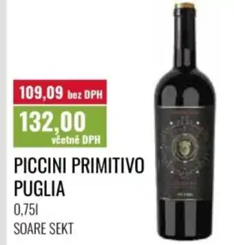 Ratio Piccini primitivo puglia nabídka