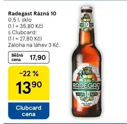 Tesco Radegast Rázná 10 nabídka