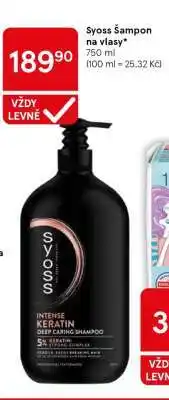 Tesco Syoss Šampon na vlasy nabídka
