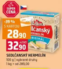 Terno Sedlčanský hermelín nabídka