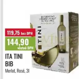 Ratio Ita tini bib nabídka
