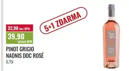 Ratio Pinot grigio naonis doc rosé nabídka