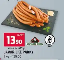 Terno Javořické párky nabídka