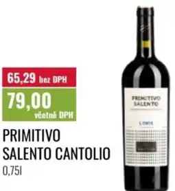 Ratio Primitivo salento cantolio nabídka