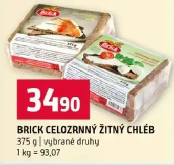 Terno BRICK CELOZRNNÝ ŽITNÝ CHLÉB nabídka