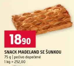 Terno Snack Madeland se šunkou nabídka