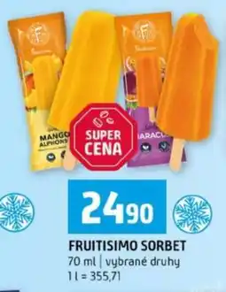 Terno Fruitisimo sorbet nabídka