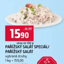 Terno PAŘÍŽSKÝ SALÁT SPECIÁL/PAŘÍŽSKÝ SALÁT nabídka