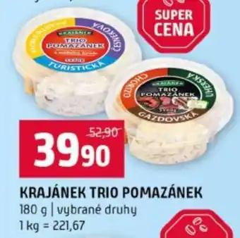Terno KRAJÁNEK TRIO POMAZÁNEK nabídka
