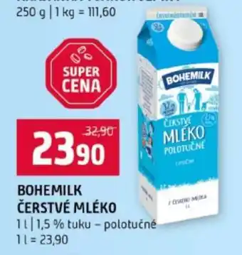 Terno Bohemilk Čerstvé mléko nabídka