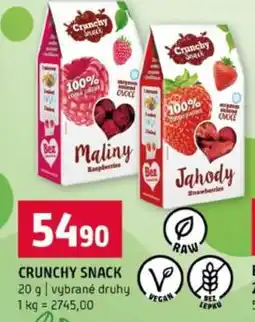 Terno CRUNCHY SNACK nabídka