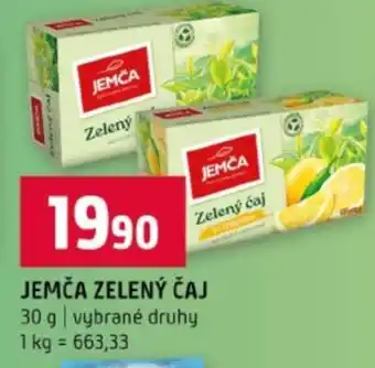 Terno Jemča Zelený čaj nabídka