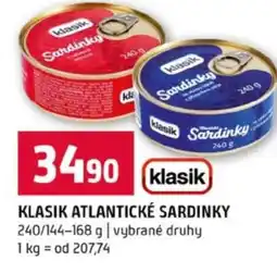 Terno KLASIK ATLANTICKÉ SARDINKY nabídka