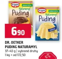 Terno Dr. Oetker Puding Naturamyl nabídka