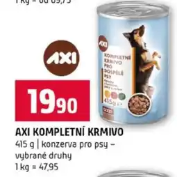 Terno AXI KOMPLETNÍ KRMIVO nabídka