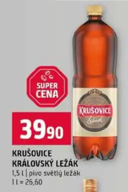 Terno Krušovice Královský ležák nabídka