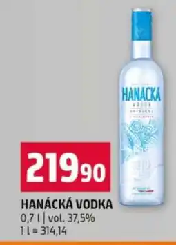 Terno Hanácká Vodka nabídka