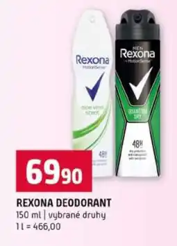 Terno Rexona deodorant nabídka